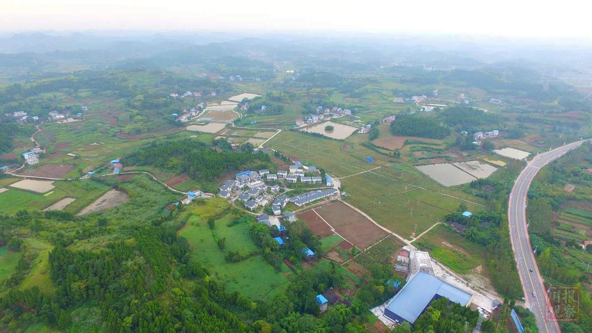 5月14日,遂宁高新区聚贤镇木桶井村中药材种植加工基地,新建成的中