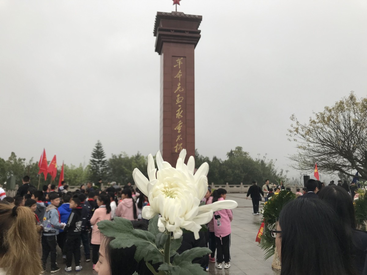 "缅怀先烈·传承精神"清明祭英烈在内江市革命烈士陵园举行