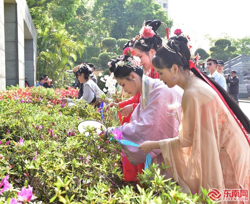 福州花朝节再现传统"花神祭 川观新闻