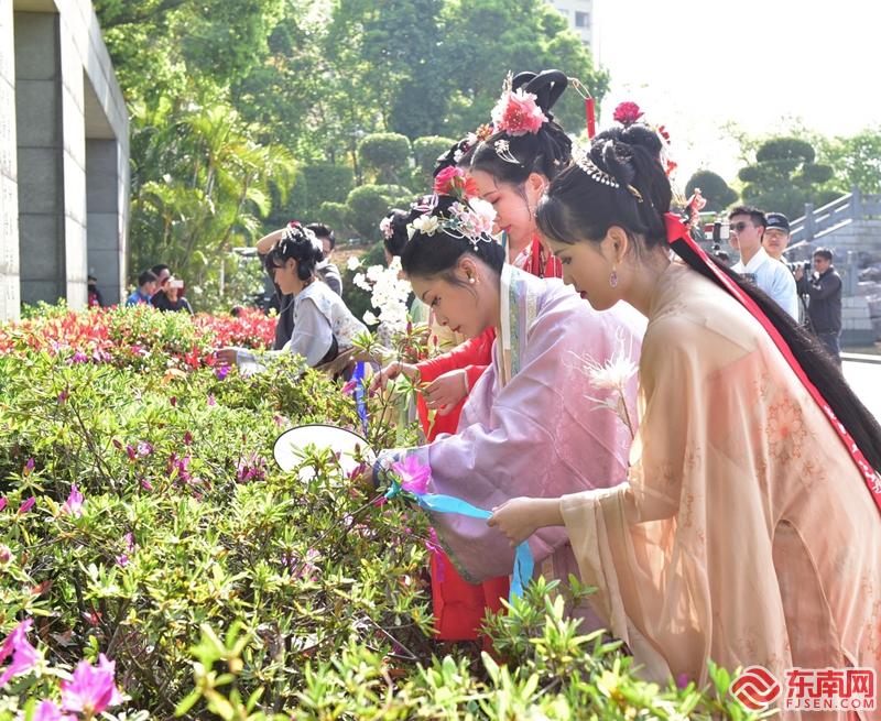 福州花朝节再现传统"花神祭 川观新闻