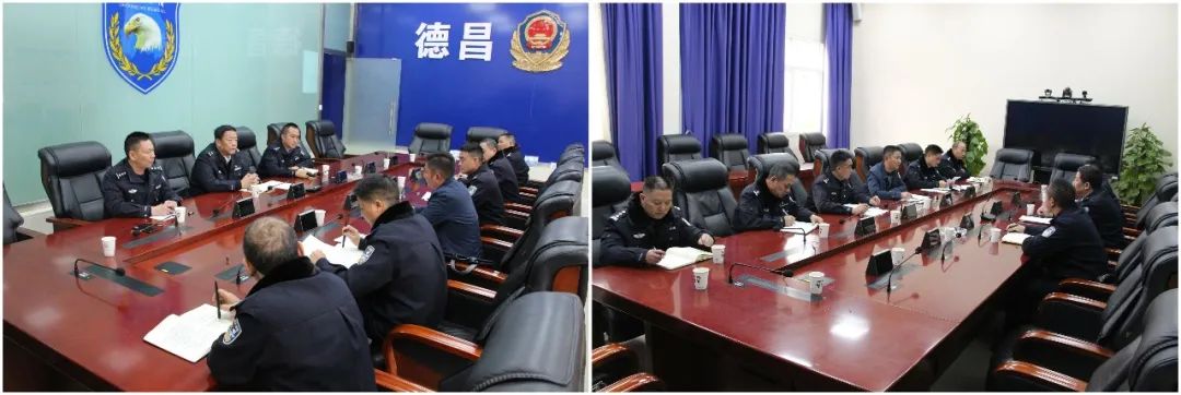关注州公安局常务副局长武森带队到德昌调研指导工作