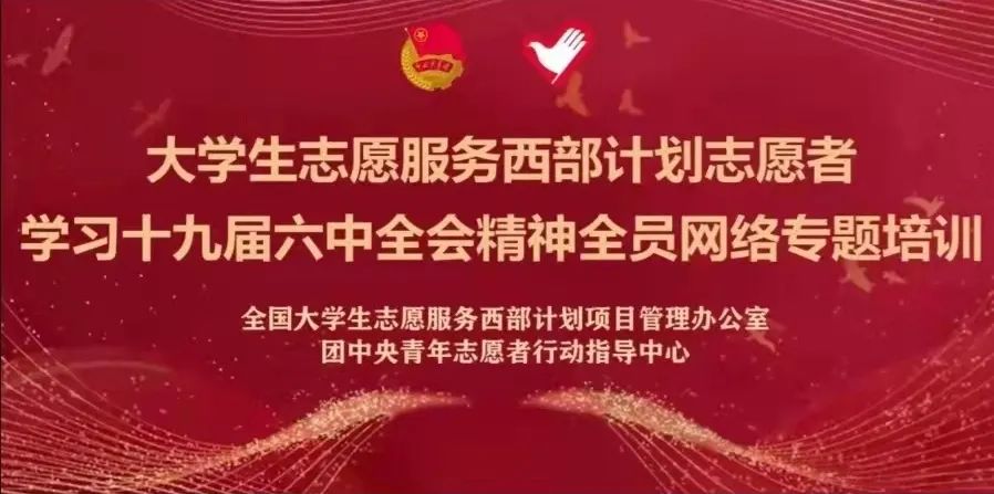 汲取力量勇毅前行富顺县西部计划志愿者参加十九届六中全会精神网络