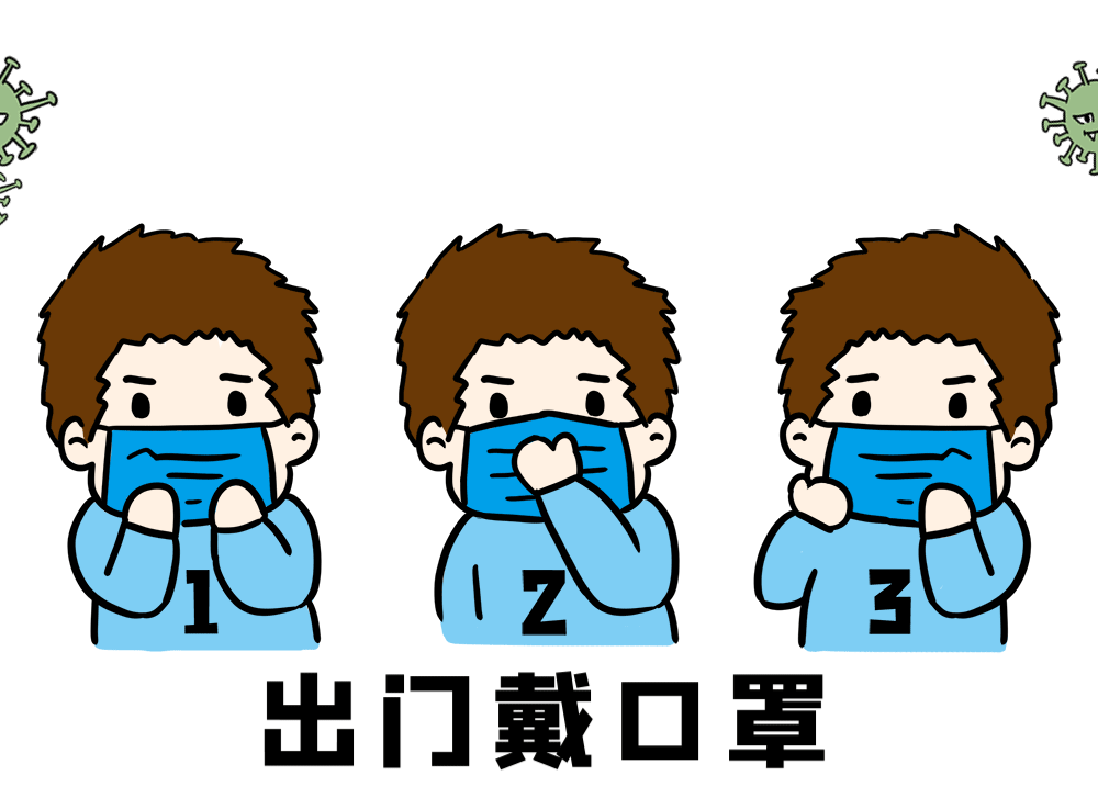 公共交通出行请务必佩戴口罩
