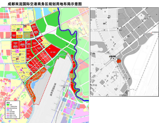 空港商务区是成都市双流区"中优"功能布局的重要区域,双流区公园城市