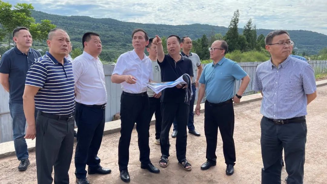 范为民调研全县重点项目推进工作