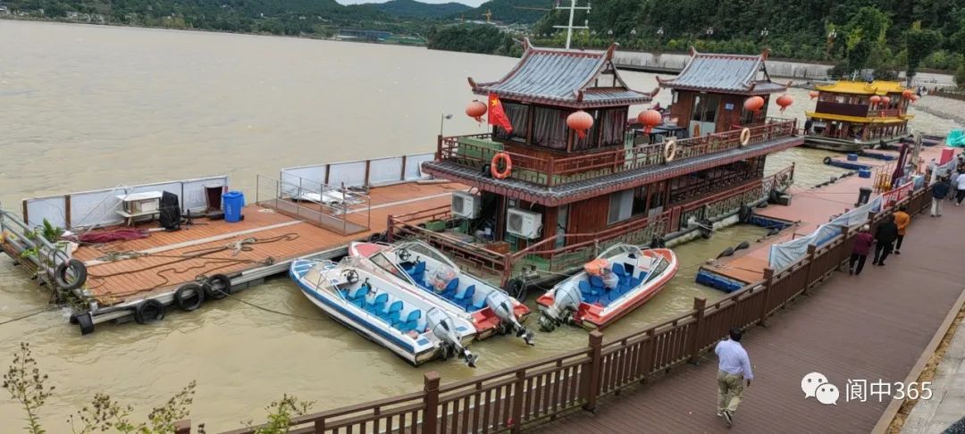 防洪洪峰过境阆中水城闻汛而动