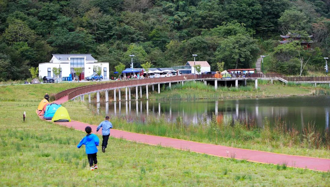 利州月坝初秋露营首选地