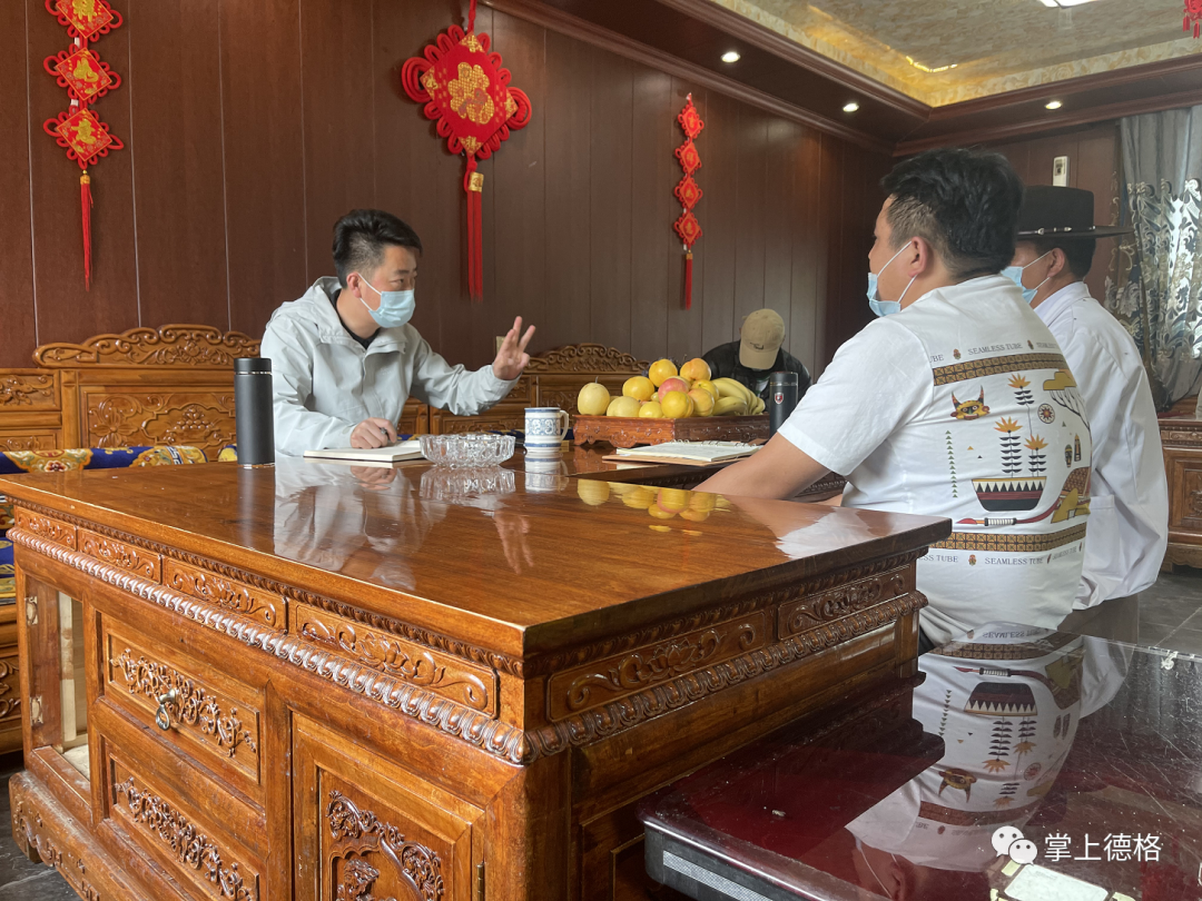 县委副书记县长方一舟到上燃姑乡开展检查指导工作