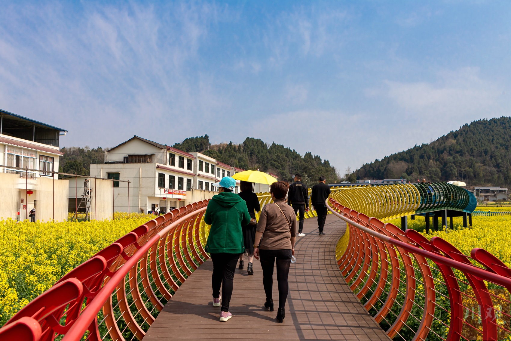 3月9日,在德阳市中江县东北镇觉慧村,也就是大家口中的"挂面村,村民