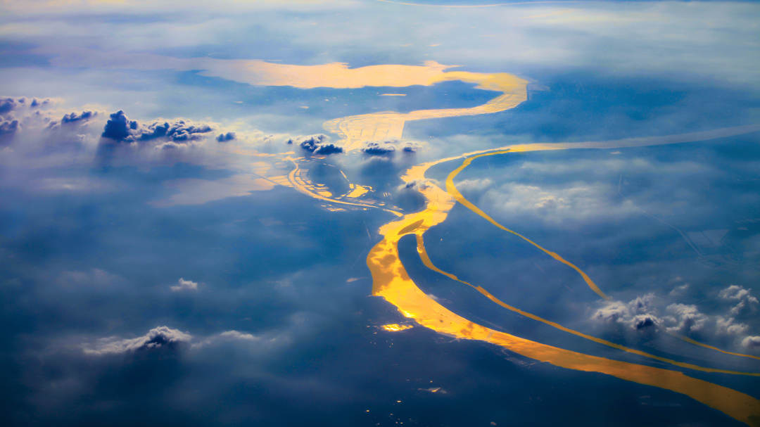 全新视角!看大美中国,江河奔腾