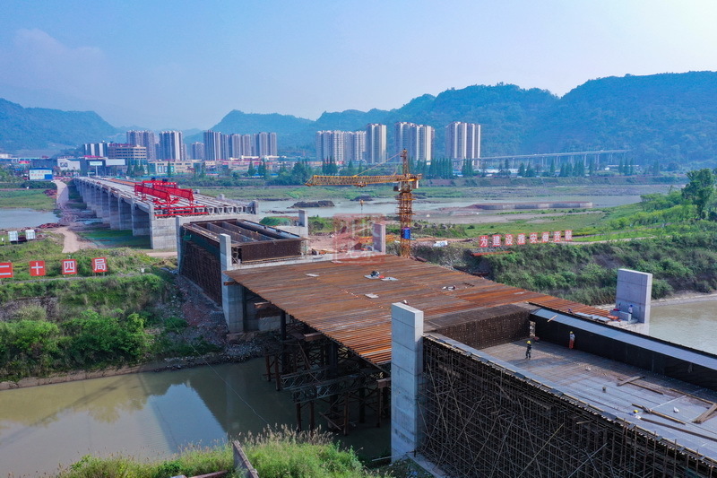 雅安大兴二桥已经修成这样了 - 川观新闻