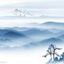 晨观山水暮看云