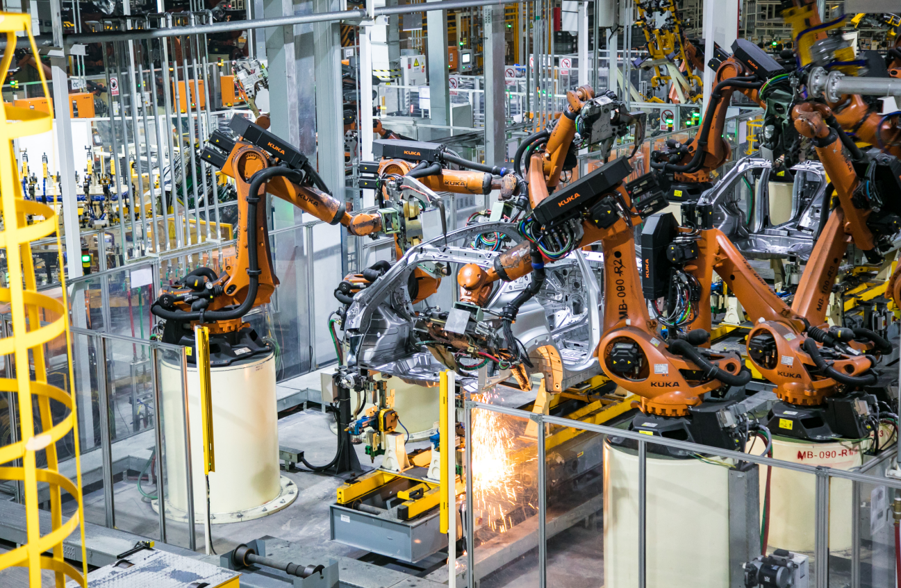 云参观智能车间看机器人如何智造出最智能汽车长安unit