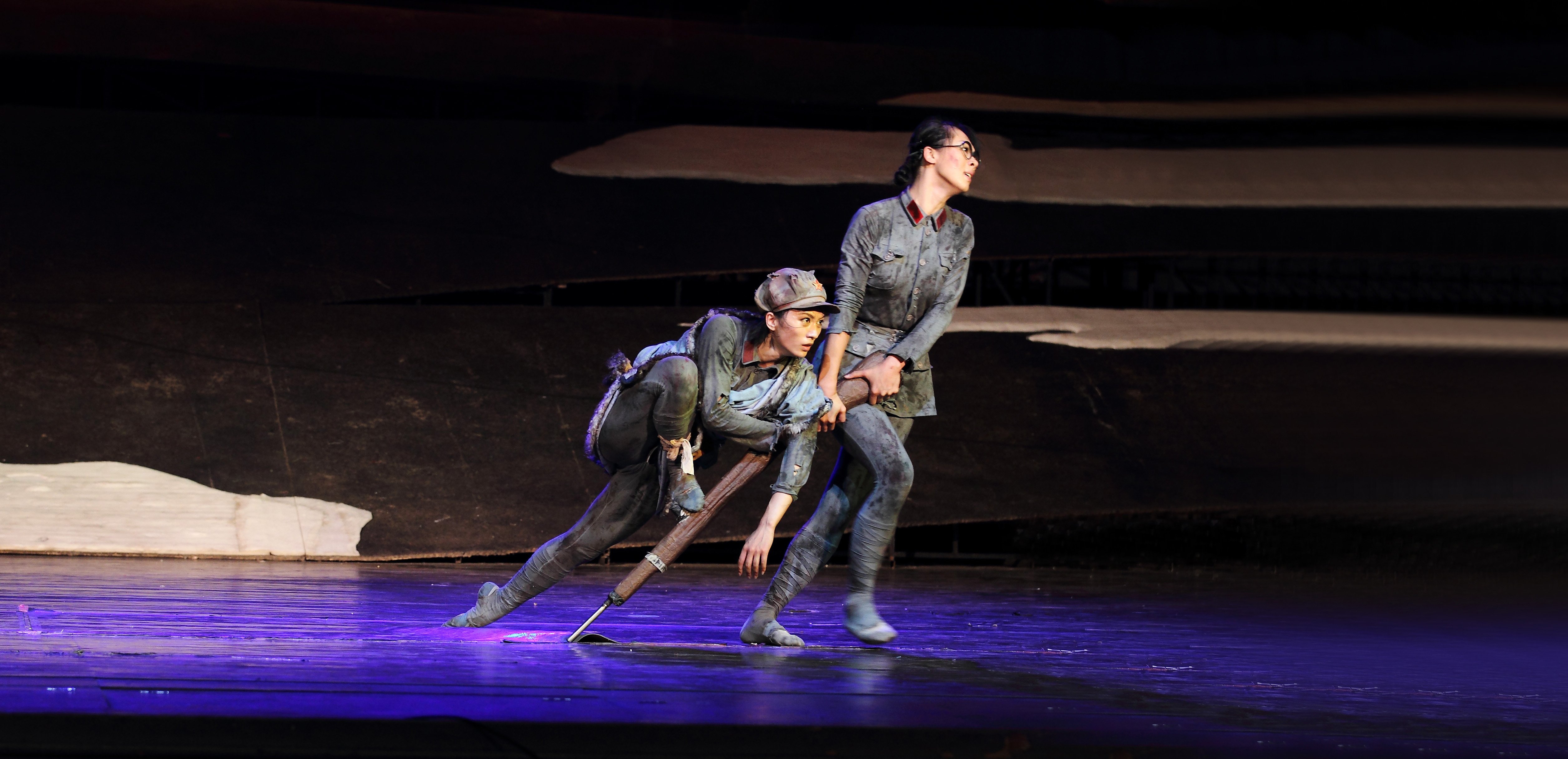 马东风作品:《红军花》