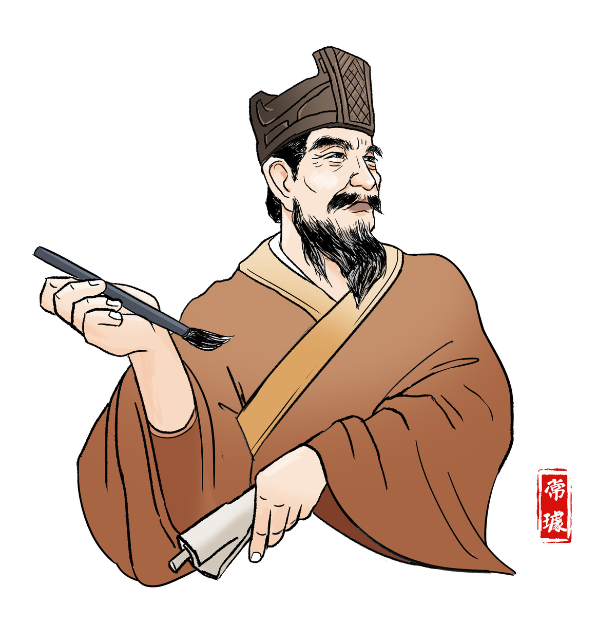 四川历史名人 | 常璩:方志鼻祖 撰写首部地方志著作 - 川观新闻