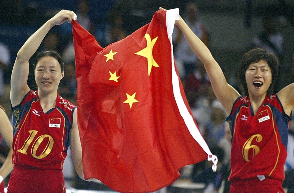 汉城奥运会三面国旗图片