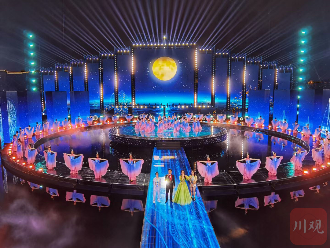 月耀西昌 2021年央视中秋晚会绝美上演 - 川观新闻