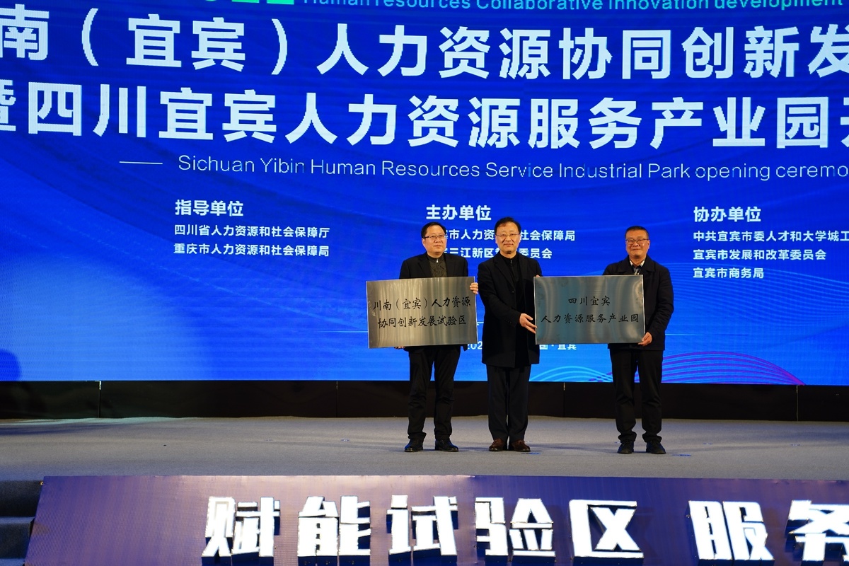 BOB全站宜宾人力资源服务产业园正式开园(图2)