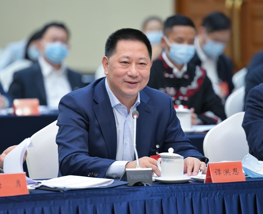 党代表参会笔记丨谭洪恩构建安全可靠能源战略备份保障国家能源安全