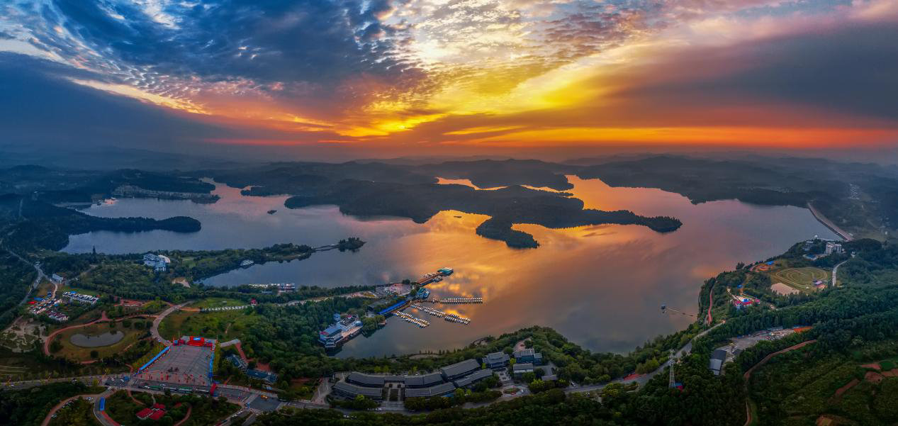 绵阳仙海湖风景区图片图片