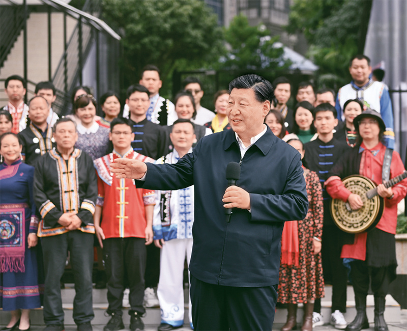 习近平:铸牢中华民族共同体意识 推进新时代党的民族工作高质量发展|川观新闻