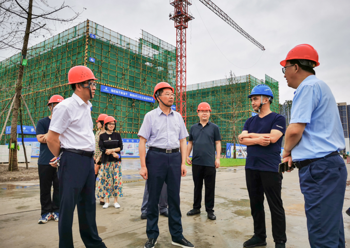 眉山市人大常委会副主任李永高督导新(续)建学校项目推进情况 - 川报