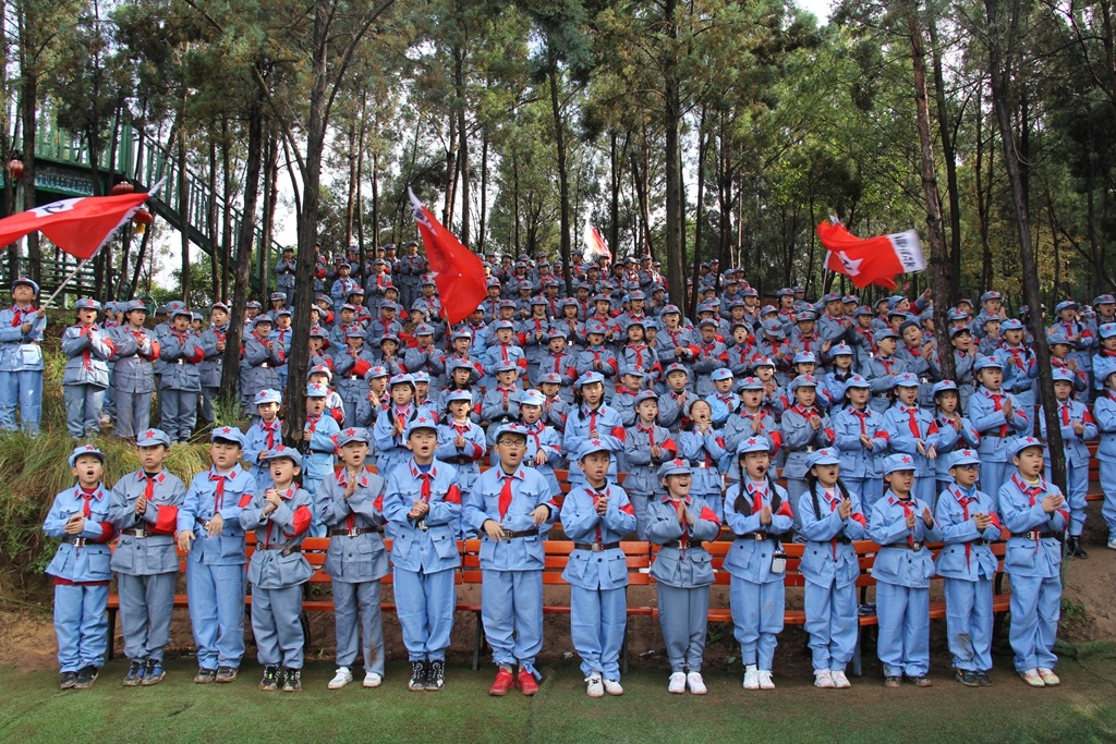 视频|讲红色故事,煮红军饭……广元树德小学开启重走长征路沉浸式体验