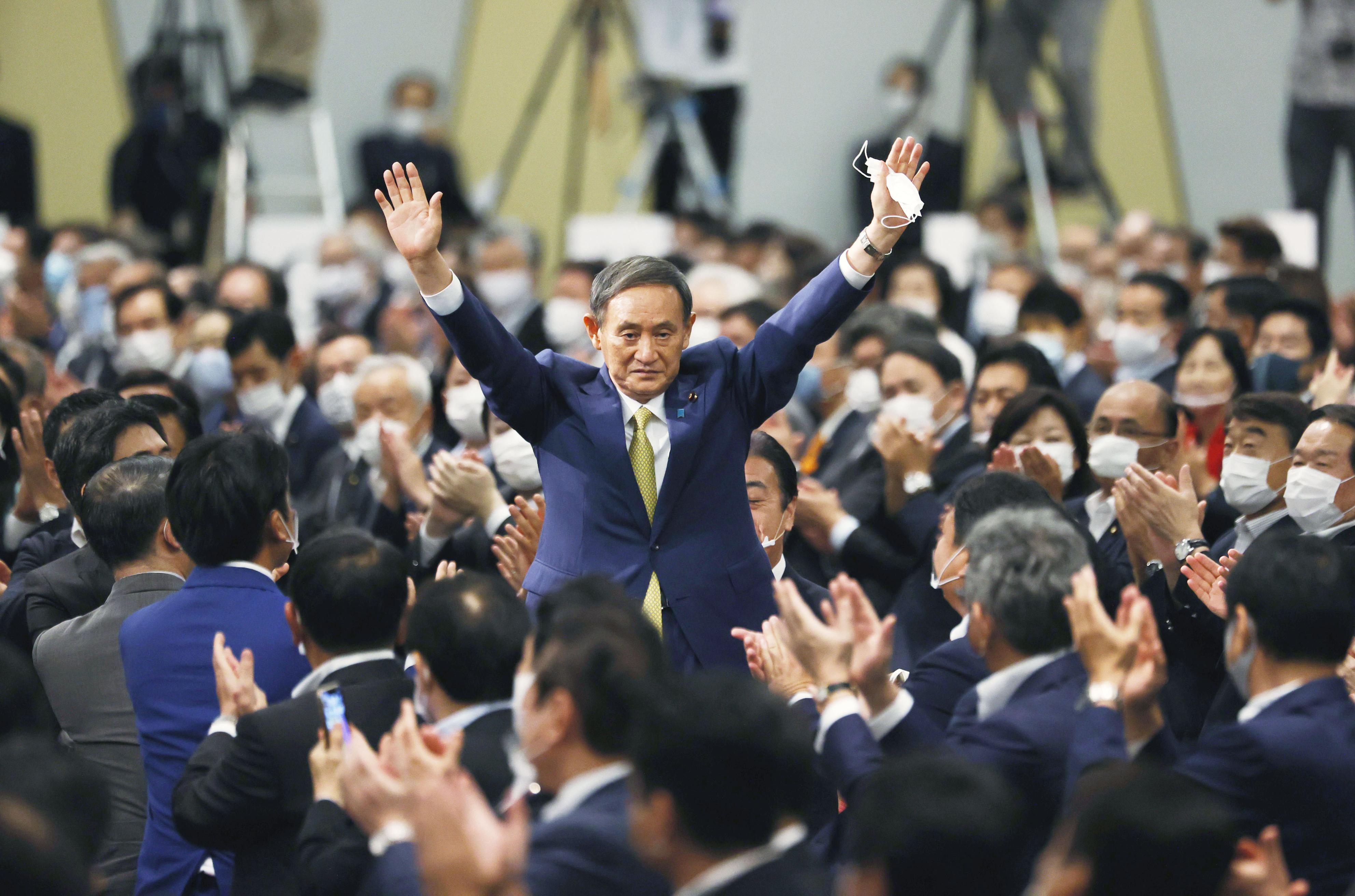 菅义伟当选第99任日本首相