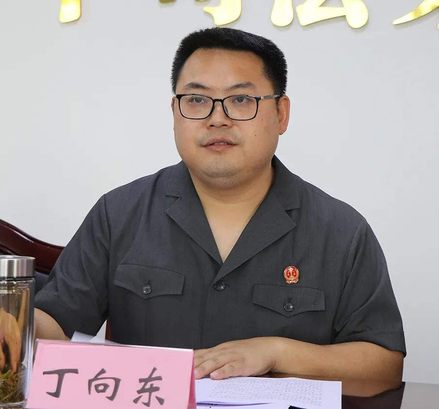 省政法队伍教育整顿第二指导组副组长蒋和平一行督导沿滩法院队伍教育