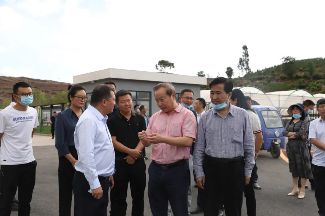 省农业农村厅乡村治理处处长司开元,州委常委,副州长李华,州政府副秘