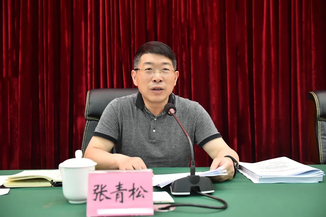 区委副书记,区长,区两项改革"后半篇"文章专项工作领导小组组长张青松