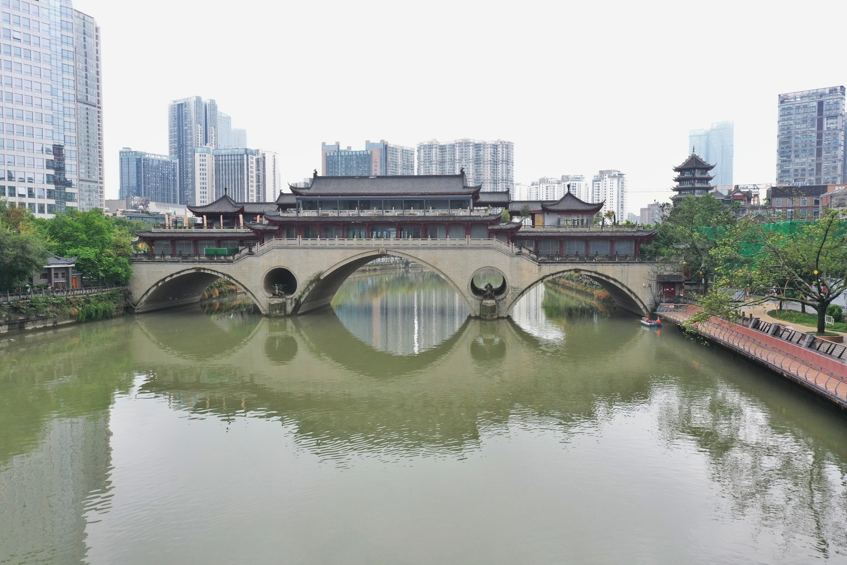 c视频成都廊桥下被困多日的宠物狗获救了