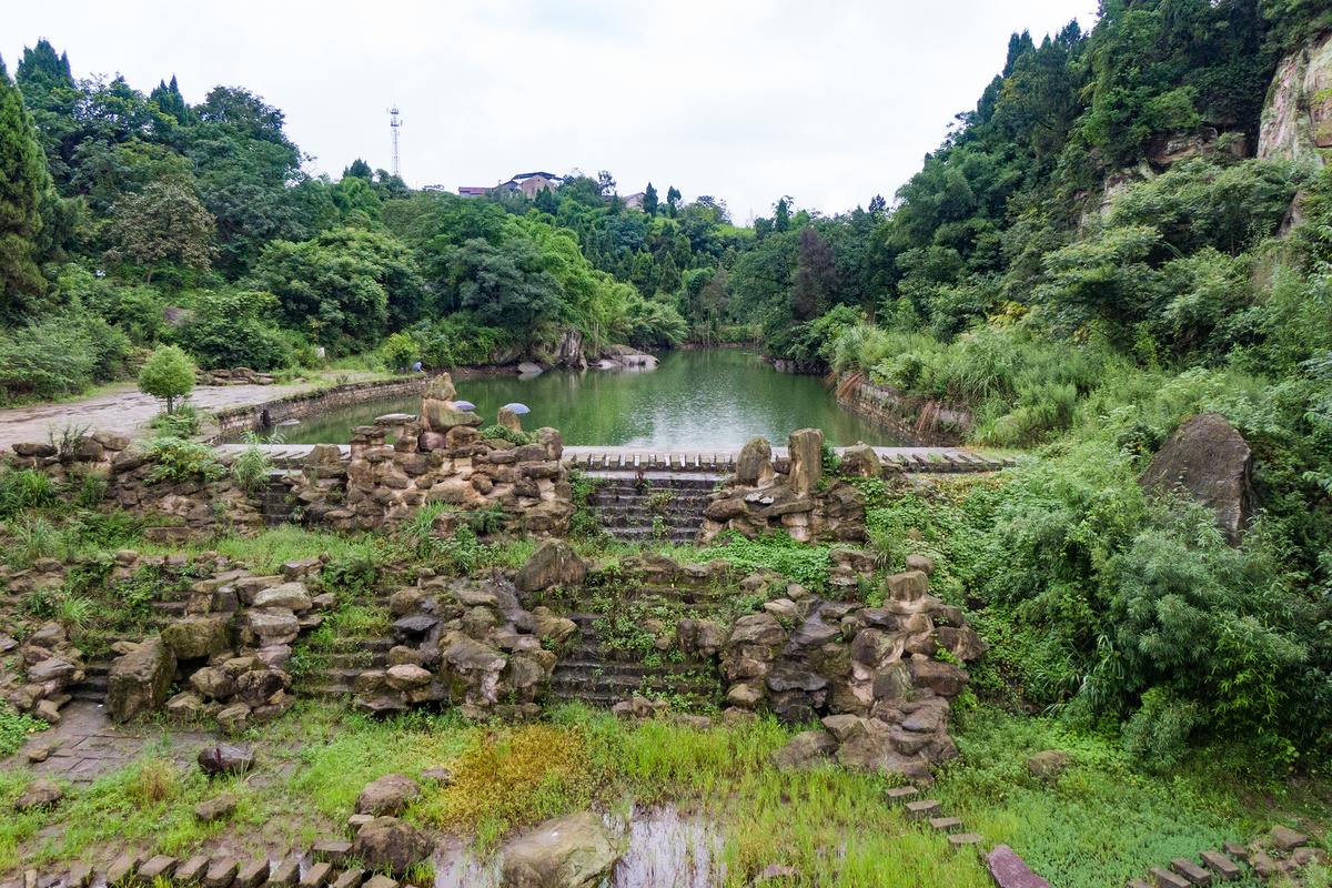 内江旮旯沟景区介绍图片