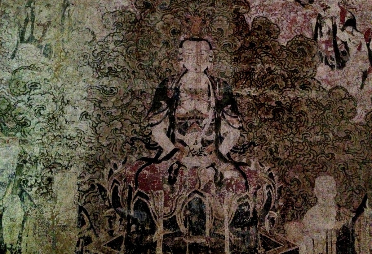 趣说德阳丨明代壁画藏身广汉龙居寺 张大千称赞"有敦煌壁画风格" - 川