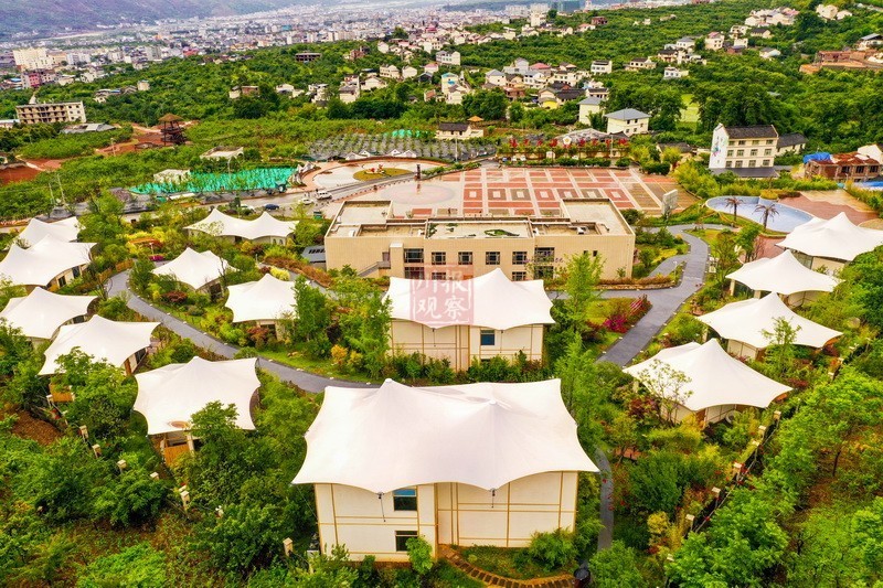 花海果乡引客来,特色民宿受追捧 - 川观新闻