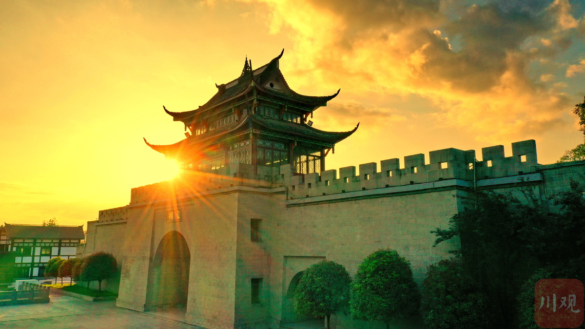 视频四川蓬安相如故城见雄姿又多一个旅游打卡地