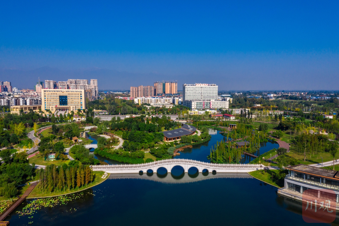 雍湖 什邡人家门口的城市公园 - 川观新闻