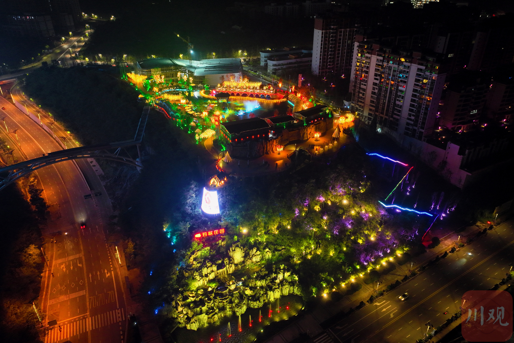 嘉陵江畔夜经济升温广安做强嘉陵江畔游文旅品牌