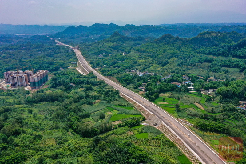 多点开花成雅快速通道雅安部分路段已初具通车条件