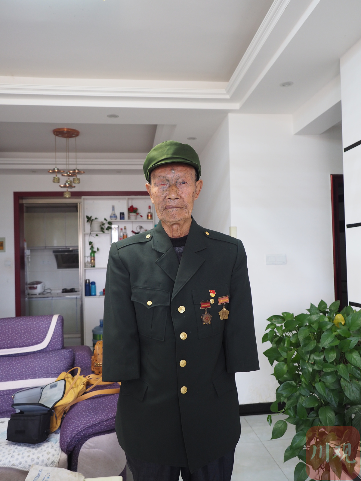 抗美援朝老兵访谈录70钢铁战士李化武战场失去双手主动回乡当农民