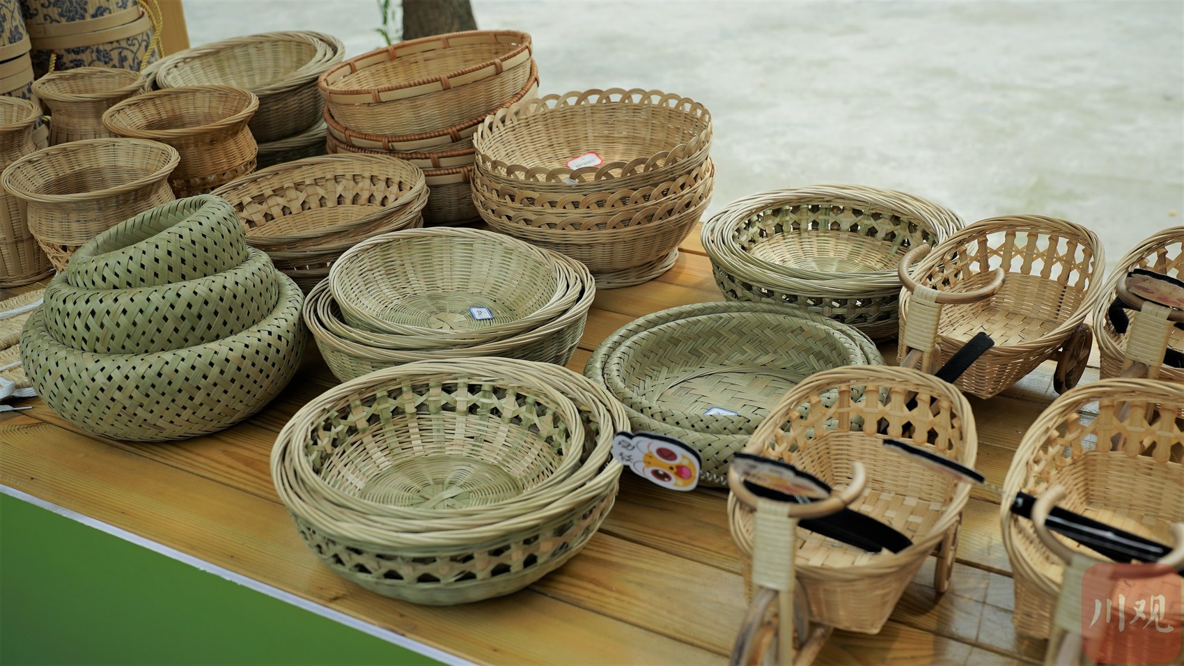 c视频丨竹海编织富民画卷一起打卡大美青神