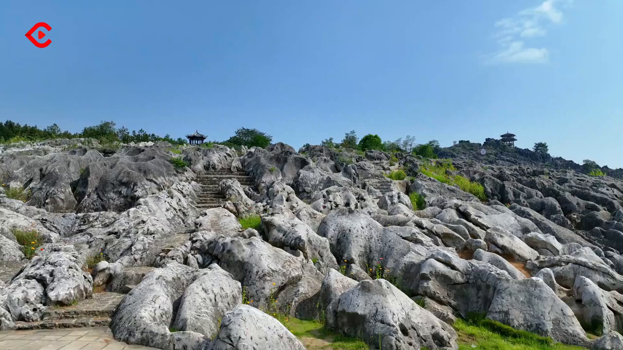 泸溪石海图片