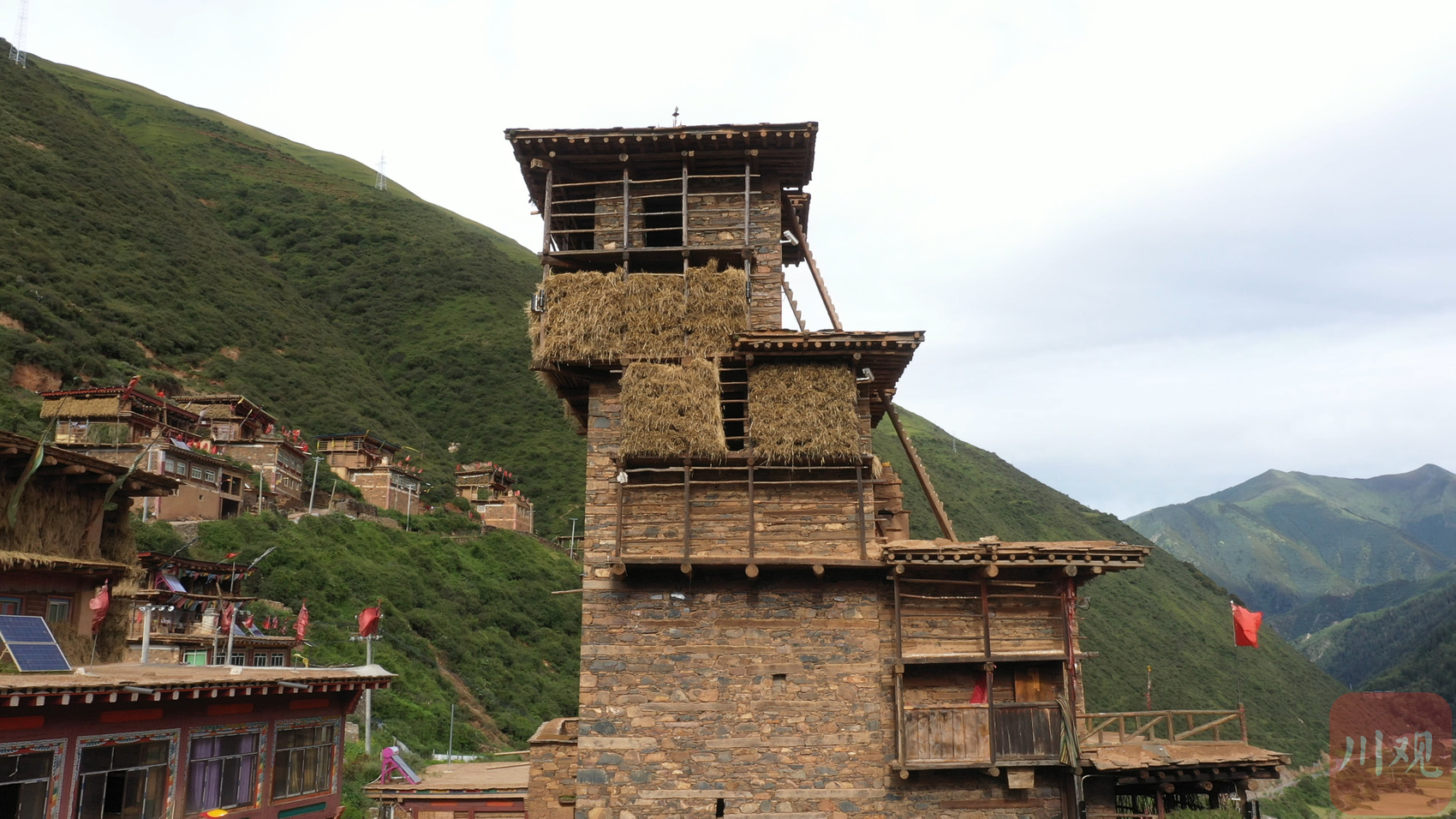 壤塘700年碉房依然健康不仅有人气还要创3a景区