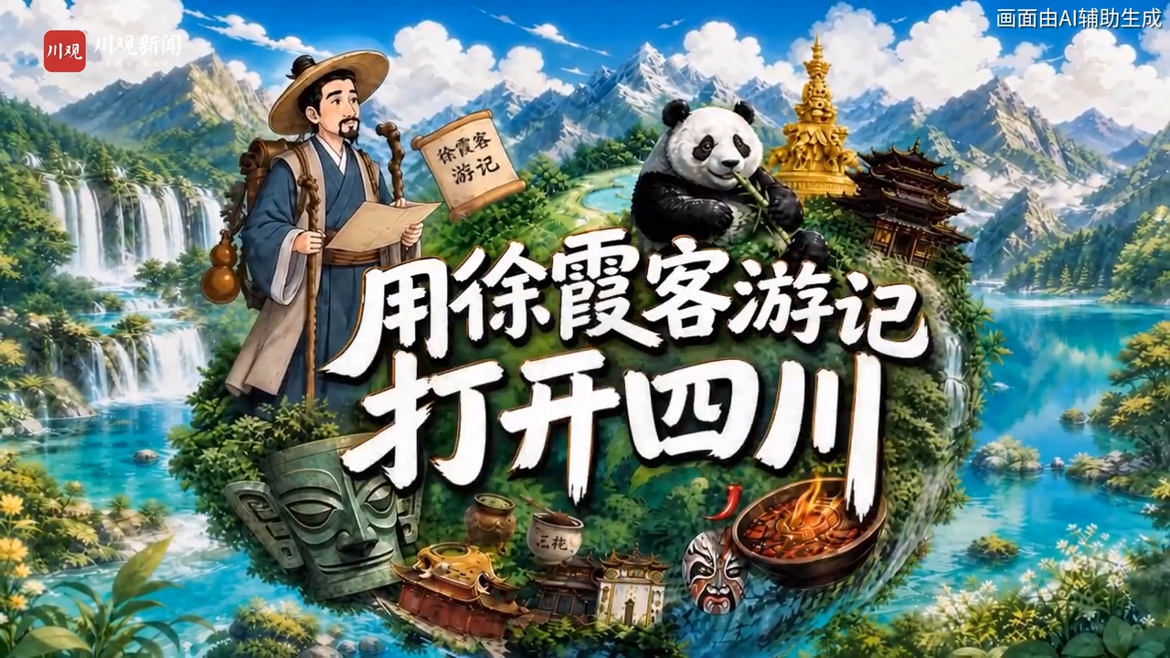 “续写”徐霞客游记：2026“中国旅游日”，尽览四川山河