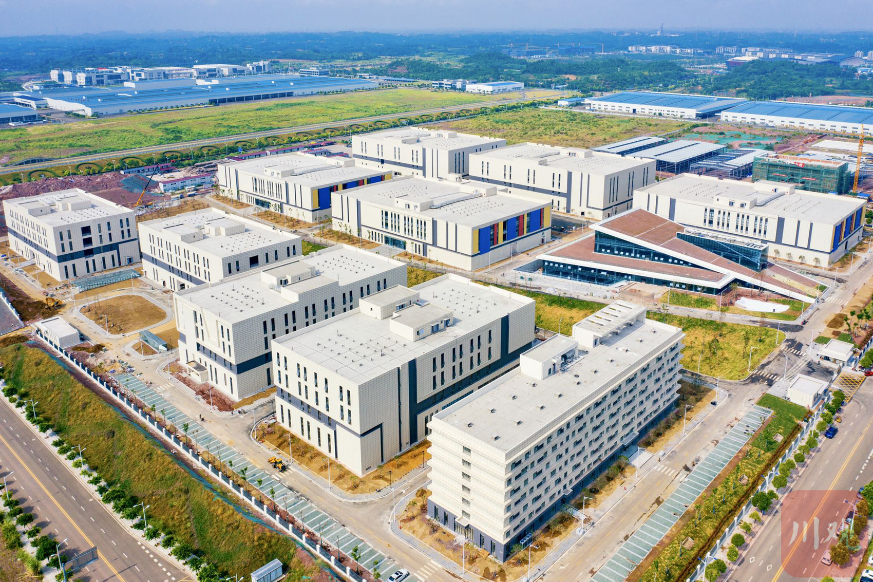 影像志资阳高新区成渝电子信息创新创业产业园最新航拍来了