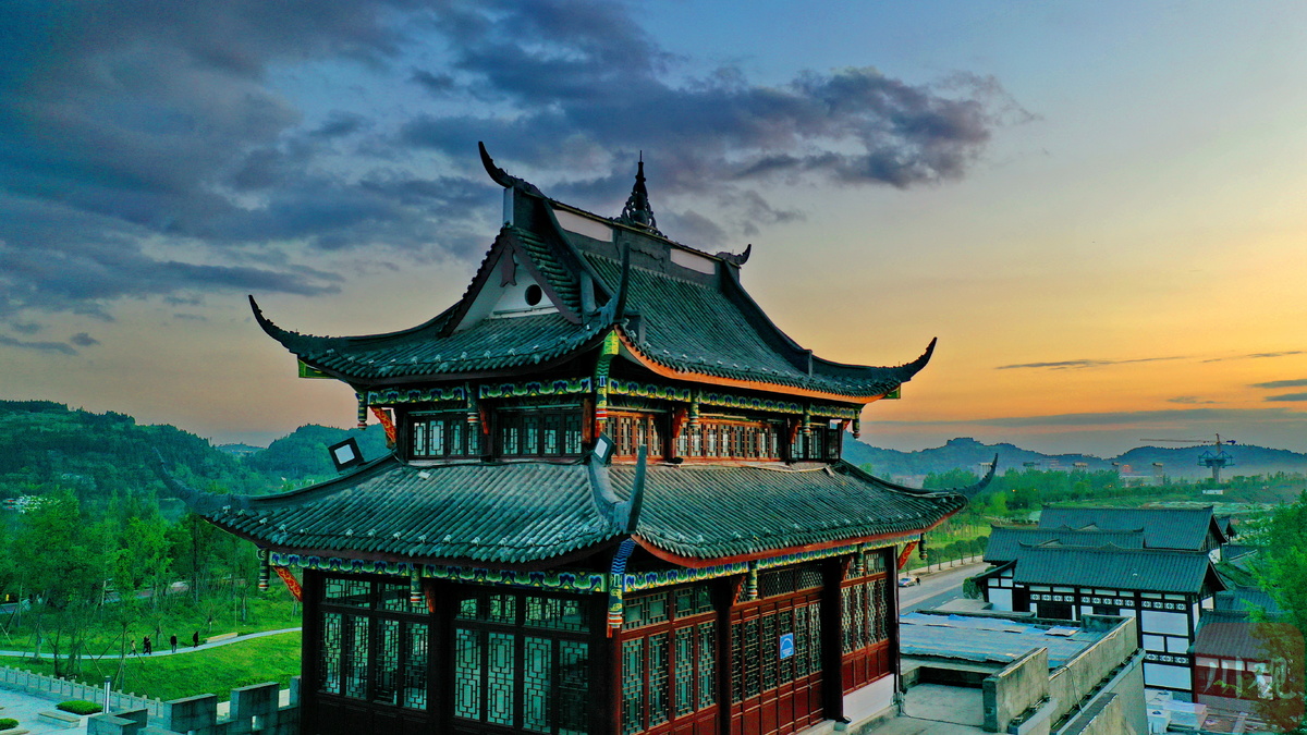 视频四川蓬安相如故城见雄姿又多一个旅游打卡地