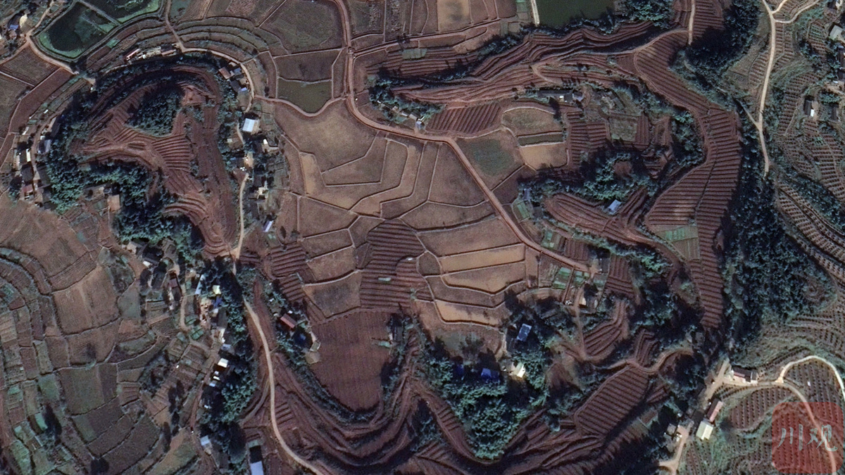 卫星看四川|天府之国 沃野千里