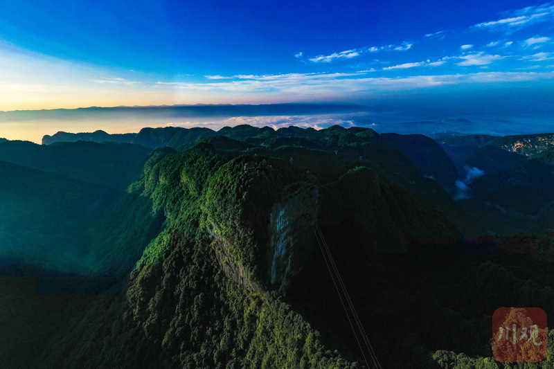睛彩雅安(74)|探访芦山灵鹫山,望山看"海"观日出 - 川观新闻