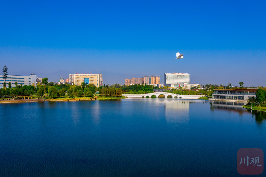 雍湖 什邡人家门口的城市公园 - 川观新闻