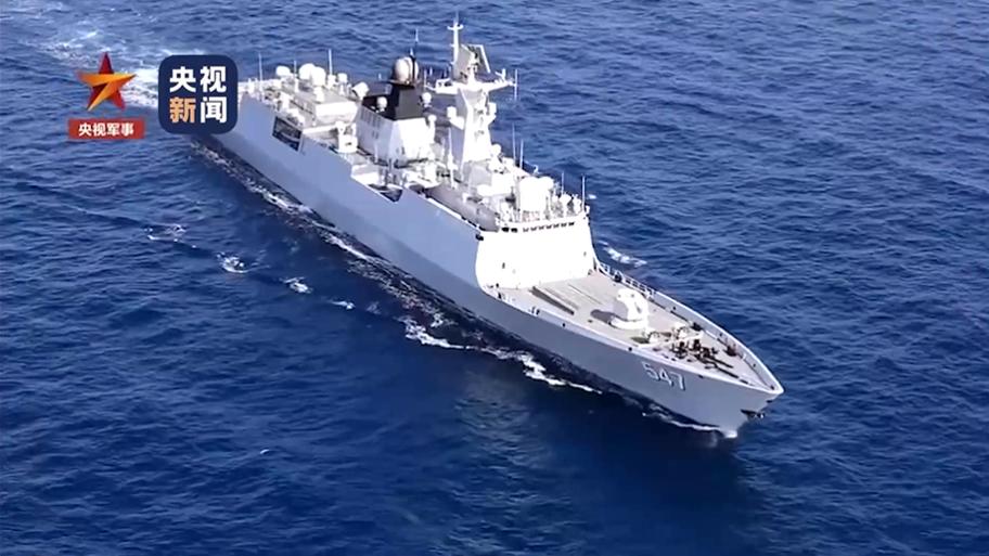 视频丨超燃看海军第45批护航编队亚丁湾训练画面